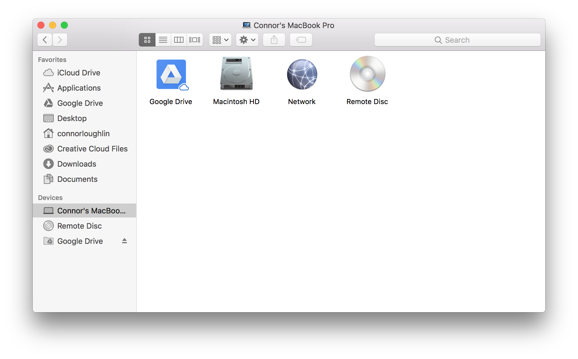 placeholders for google drive mac
